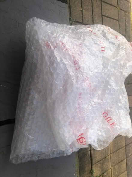 Photo of free Bubble wrap - 3 large bits (Stroud GL5 -top of town) #1