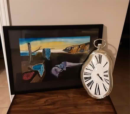 Photo of free Dali Painting + Clock (Meadowvale Village) #1