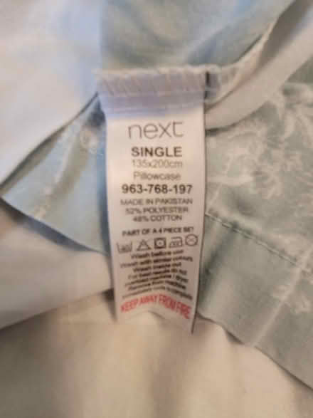 Photo of free Duvet and pillow cases (GL50) #2