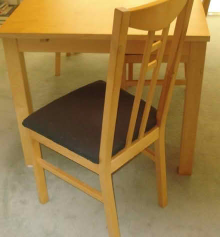 Photo of free Ikea table + chairs (Collingtree) #2