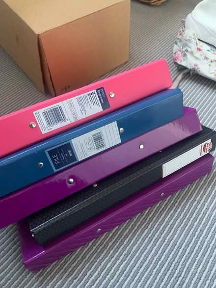 Photo of free 5x A4 ring binder Folder (BR6 Orpington) #1