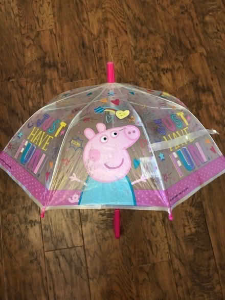 Photo of free Peppa pig umbrella (Crooks Barn TS20) #1