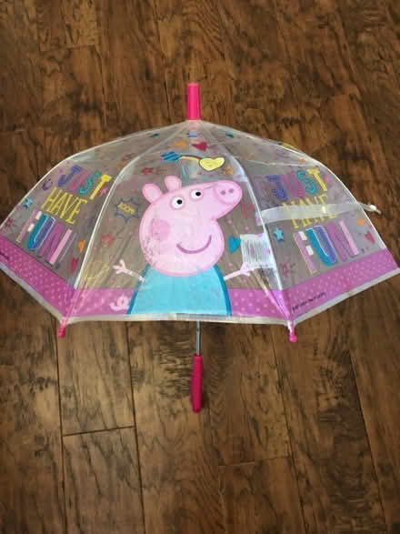 Photo of free Peppa pig umbrella (Crooks Barn TS20) #2