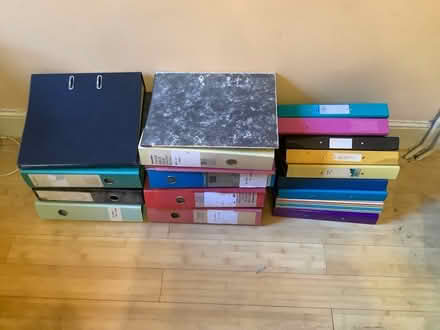 Photo of free A4 lever arch files & ring binders (Streatham Hill, SW2,) #1