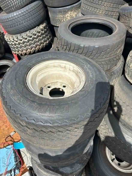 Photo of free Used golf cart tires and/or rims (1590 Tamiami Trl S, Venice) #2