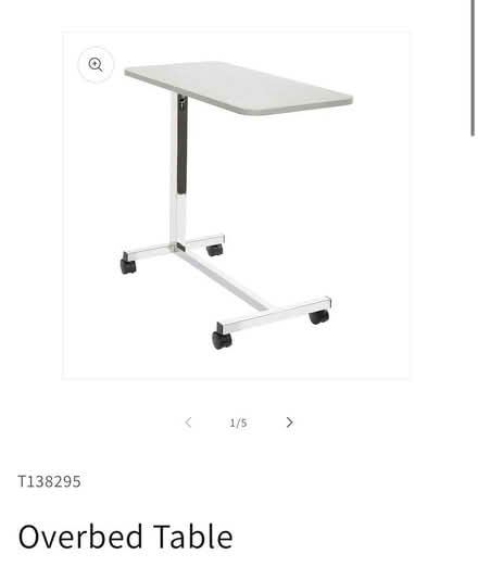 Photo of Over bed table (Bretton) #1