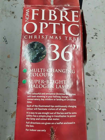 Photo of free Artificial light-up Xmas tree (Streatham SW16) #1
