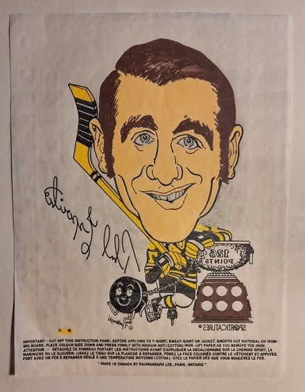 Photo of free NHL Sporticatures Iron-on Transfers (Queen St & Hwy #410) #1
