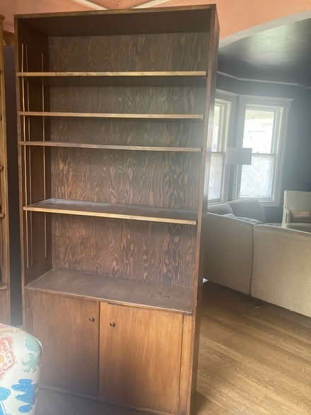 Photo of free Tall book case (East Village (Mack & Van Dyke)) #1