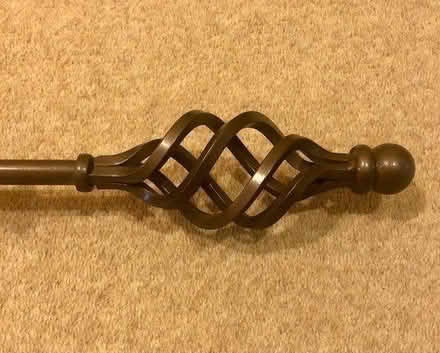 Photo of free Metal curtain pole (Grindleton BB7) #3