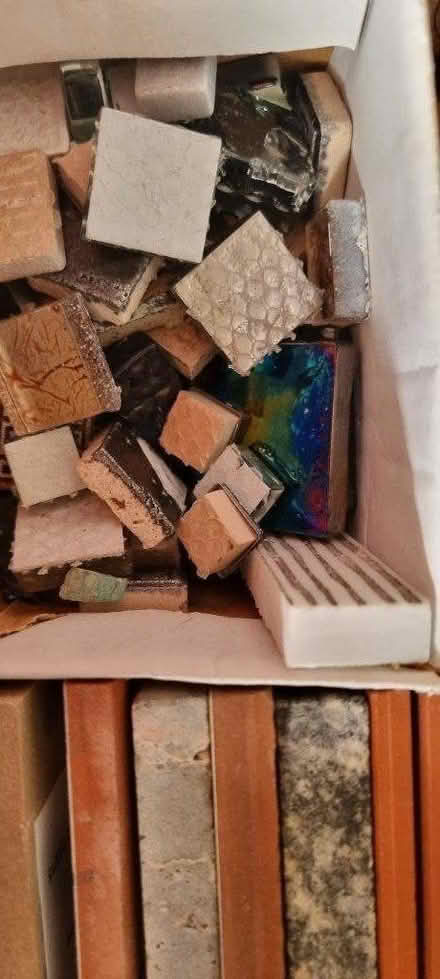 Photo of free Box of tile and wood samples (Kidlington OX5) #1