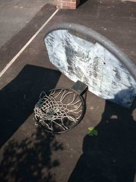 Photo of free Basketball hoop/backboard (Havant PO9) #3