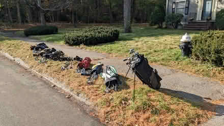 Photo of free Golf clubs and bags. Lots (Lexington. Near center.) #1