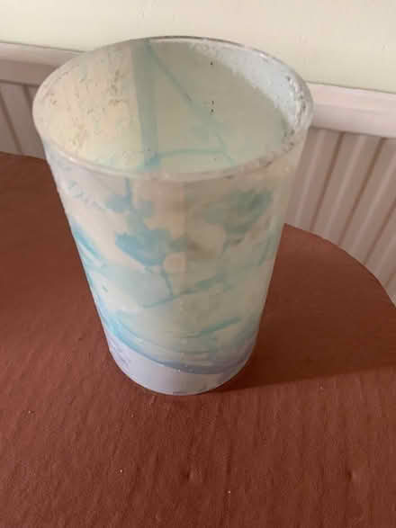 Photo of free Glass candle jar. (Clevedon BS21) #1