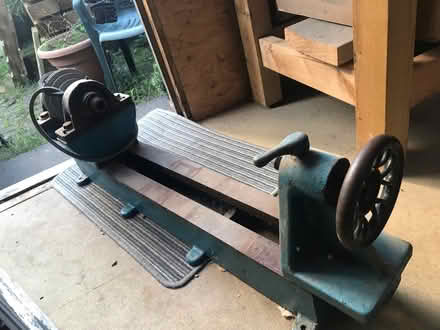 Photo of free Wood turning lathe (Cleobury Mortimer) #1