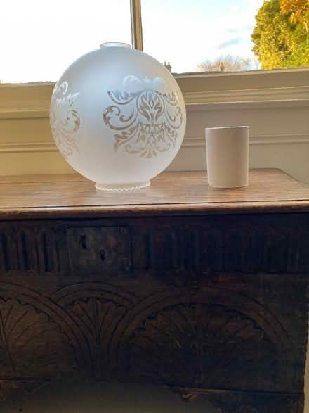 Photo of free Glass shade for a hanging light (Penrith CA11) #2