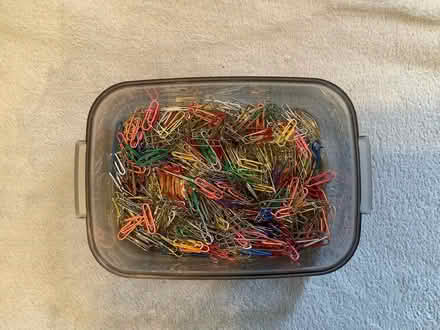 Photo of free Used paper clips (Streatham Hill, SW2,) #1