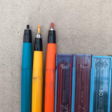Photo of free 3 Large Led Clutch Pencils With Coloured Refills. (Hazlemere HP15) #3