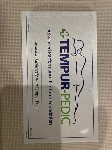 Photo of free Tempur-Pedic Queen Box Spring Set (Kenwood Park) #2