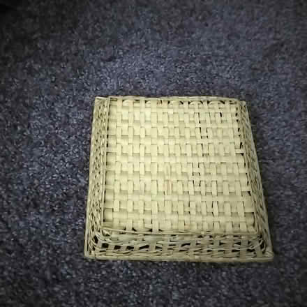Photo of free oddment square woven basket (Marton Bank FY3) #2
