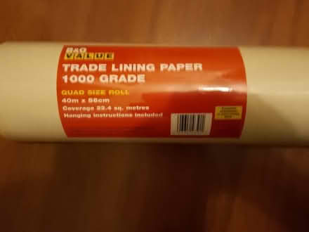 Photo of free Lining Paper (Southgate RH10) #1