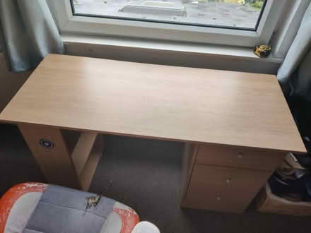Photo of free Wooden desk with drawers and gaming chair (Wadsley S6) #2