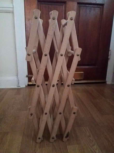 Photo of free Wooden wine rack (Catford) #2