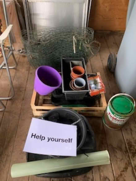 Photo of free Various chairs and garden bits (Millfields CW5) #3