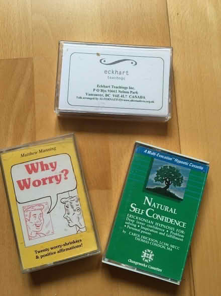 Photo of free Self care audio cassettes (Pittville GL50) #1