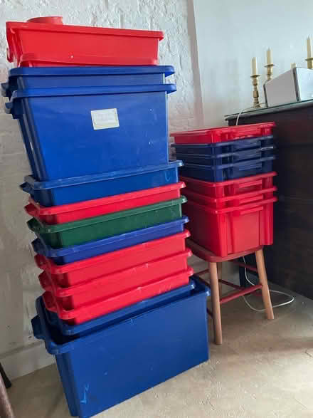 Photo of free Assorted stacking boxes (Itchenor PO20) #1