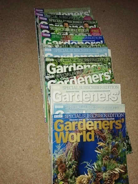 Photo of free Complete set of Gardeners World Magazines 2018 (Aylesford Common ME5) #1
