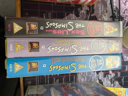 Photo of free 3x VHS The Simpsons (CM1) #1