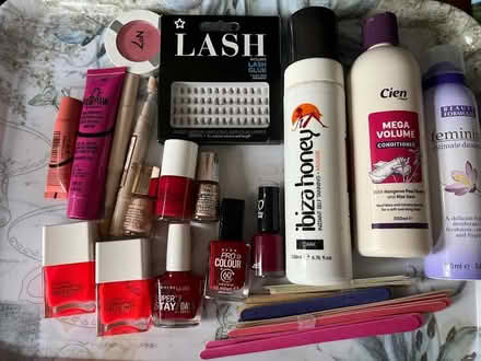 Photo of free Mixed bag of make up etc. (Hertford Heath SG13) #1