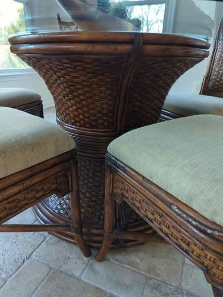 Photo of free Glass top table (North Reston) #3