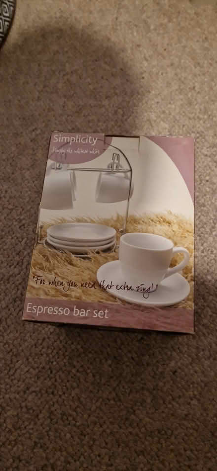 Photo of free Espresso coffee set (Belvidere SY2) #1