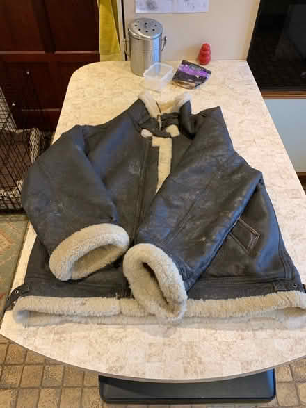 Photo of free Large sheepskin coat -for repair (HD9 Honley) #1