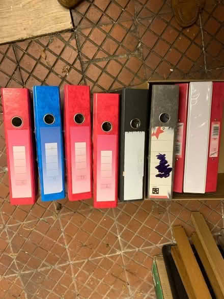 Photo of free 7 Lever arch files + some A4 files (Southport PR8) #1