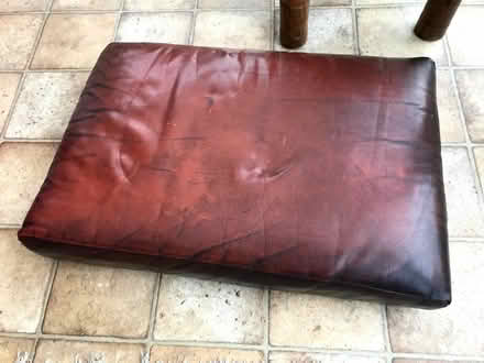 Photo of free Leather-covered cushion (Bowston LA8) #1