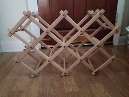 Photo of free Wooden wine rack (Catford) #1