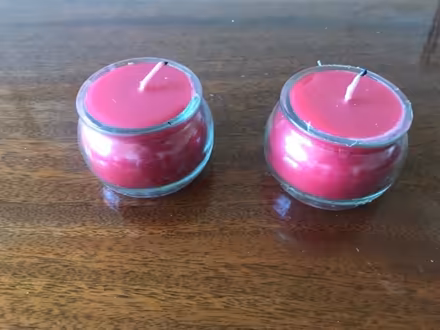 Photo of free Two recycled candles in glass jars. (Furze Platt SL6) #1