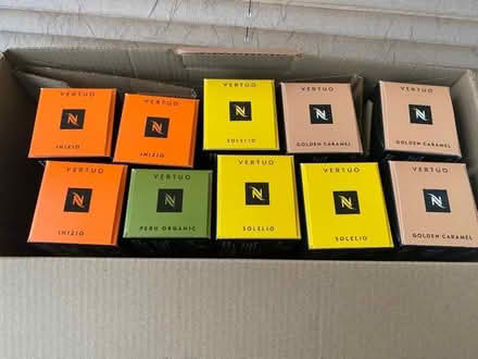 Photo of free Nespresso vertuo coffee capsules (St Just TR19) #1