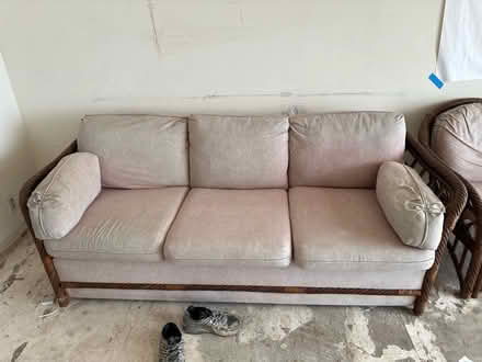 Photo of free Sunroom / porch sofa & side chair (Park Pacifica) #1
