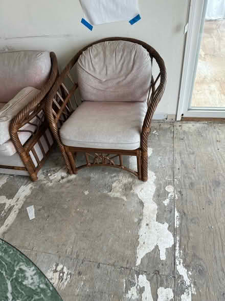 Photo of free Sunroom / porch sofa & side chair (Park Pacifica) #2