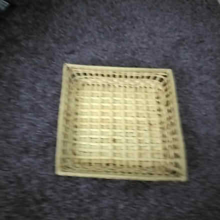 Photo of free oddment square woven basket (Marton Bank FY3) #1