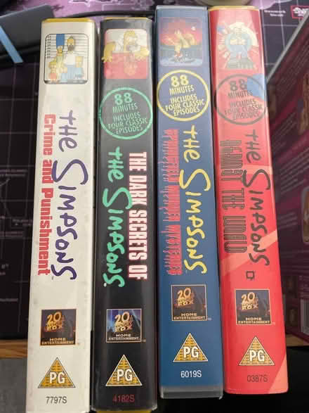 Photo of free 4x VHS The Simpsons (CM1) #1