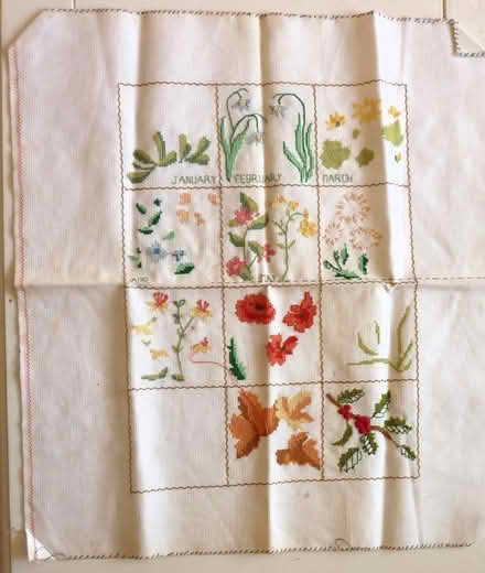 Photo of free Cross stitch kit part completed (West Bowling BD5) #1