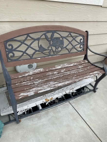 Photo of free Wooden bench (PACE and Highway 66) #1