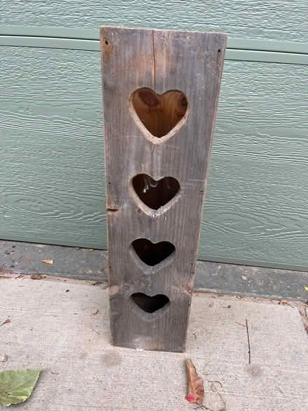 Photo of free Decorative Rustic Heart Box (Boulder County-75th/Valmont) #1