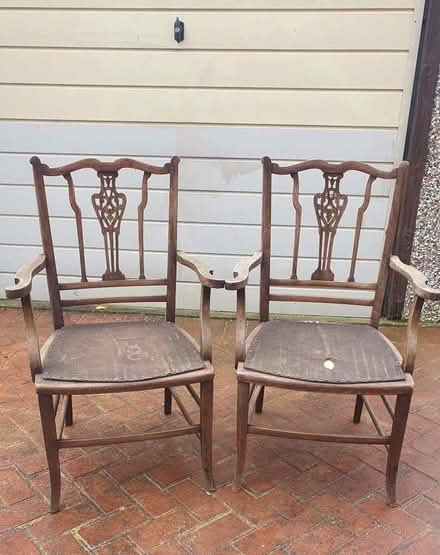 Photo of free Dining table armchairs (Moortown LS17) #1