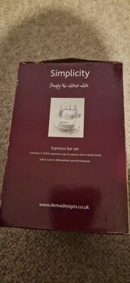 Photo of free Espresso coffee set (Belvidere SY2) #2